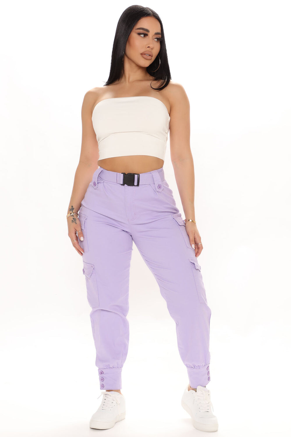 

Джоггеры Fashion Nova RJH3808, лавандовый, Фиолетовый