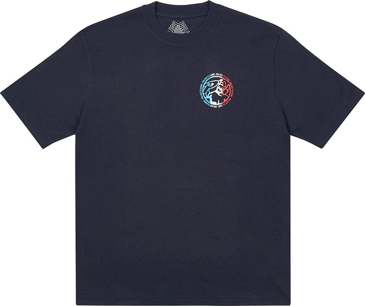 Футболка Palace Classico T-Shirt 'Navy', синий