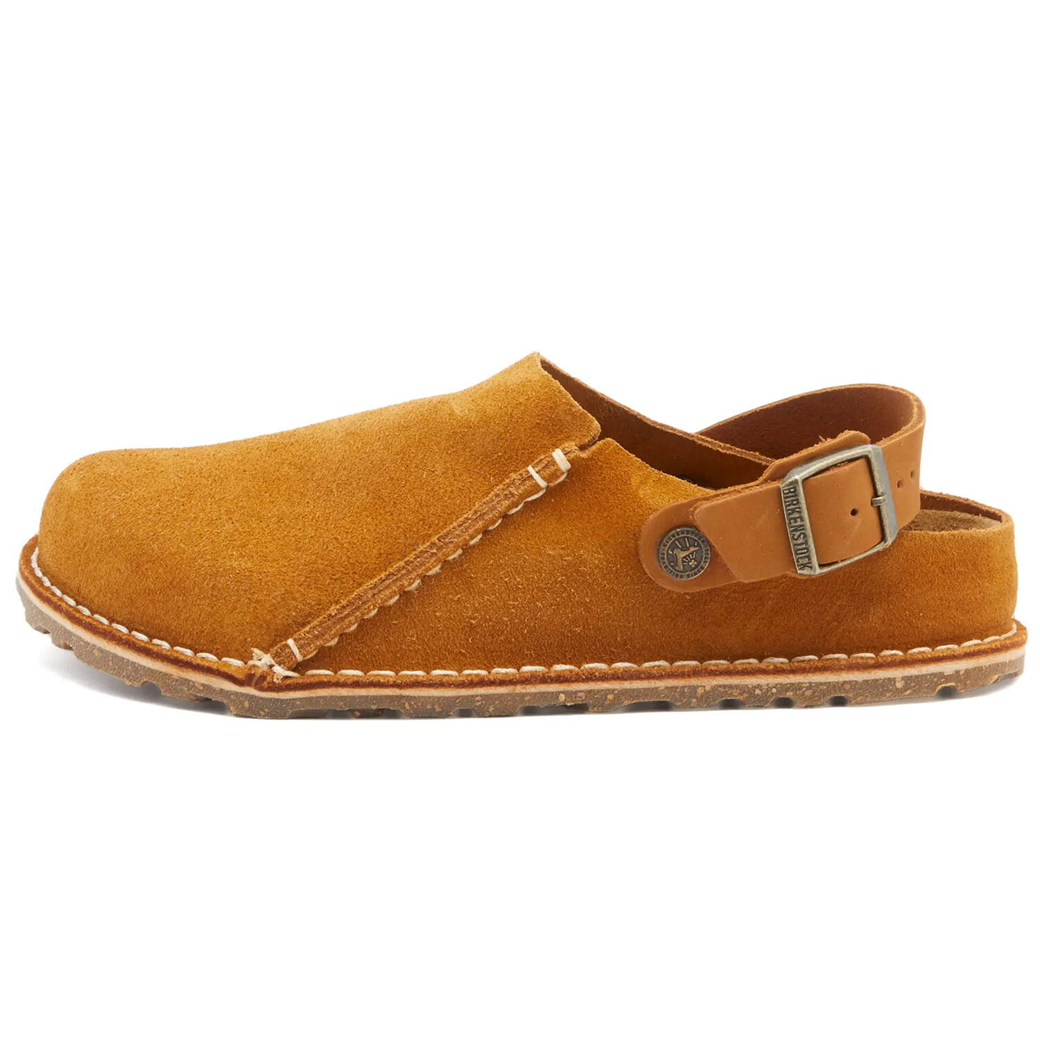 

Сабо Birkenstock Lutry Premium Suede, коричневый