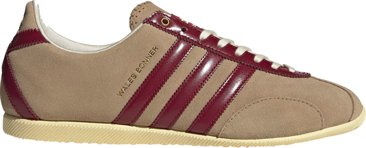 

Кроссовки Adidas Wales Bonner x Japan 'Cardboard Collegiate Burgundy', коричневый