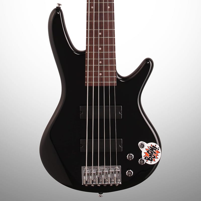 Ibanez GSR206 6-струнная электрическая бас-гитара - черный