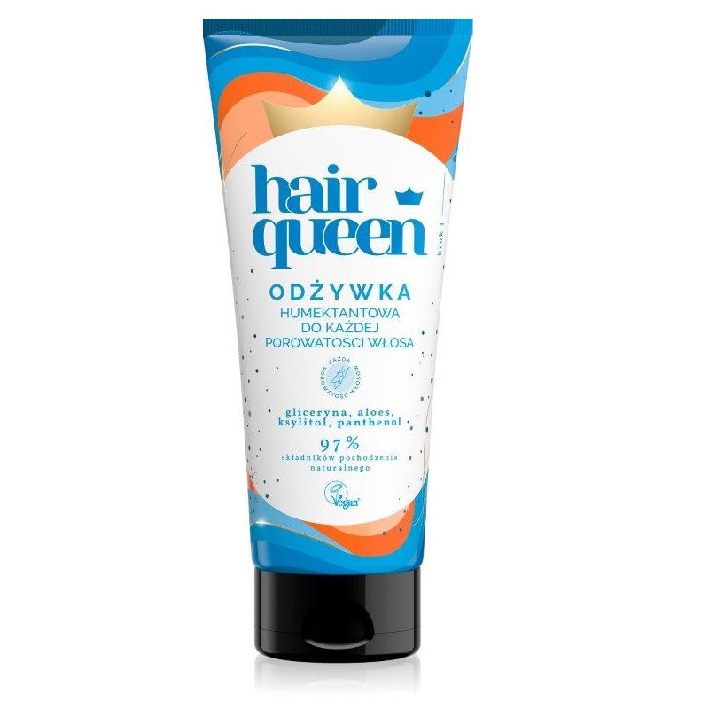 цена Hair Queen Увлажняющий кондиционер для каждой пористости волос 200мл