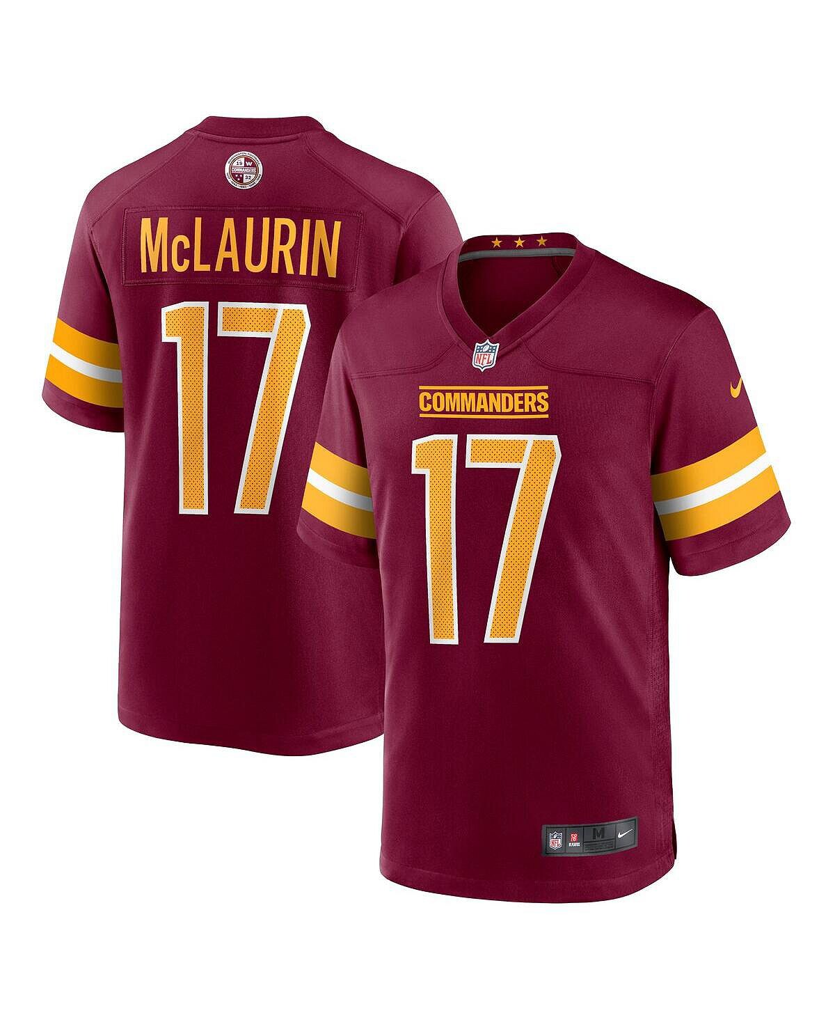

Мужская футболка terry mclaurin burgundy washington commanders game Nike