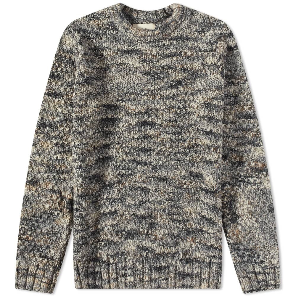 

Джемпер Folk Mixed Yarn Crew Knit