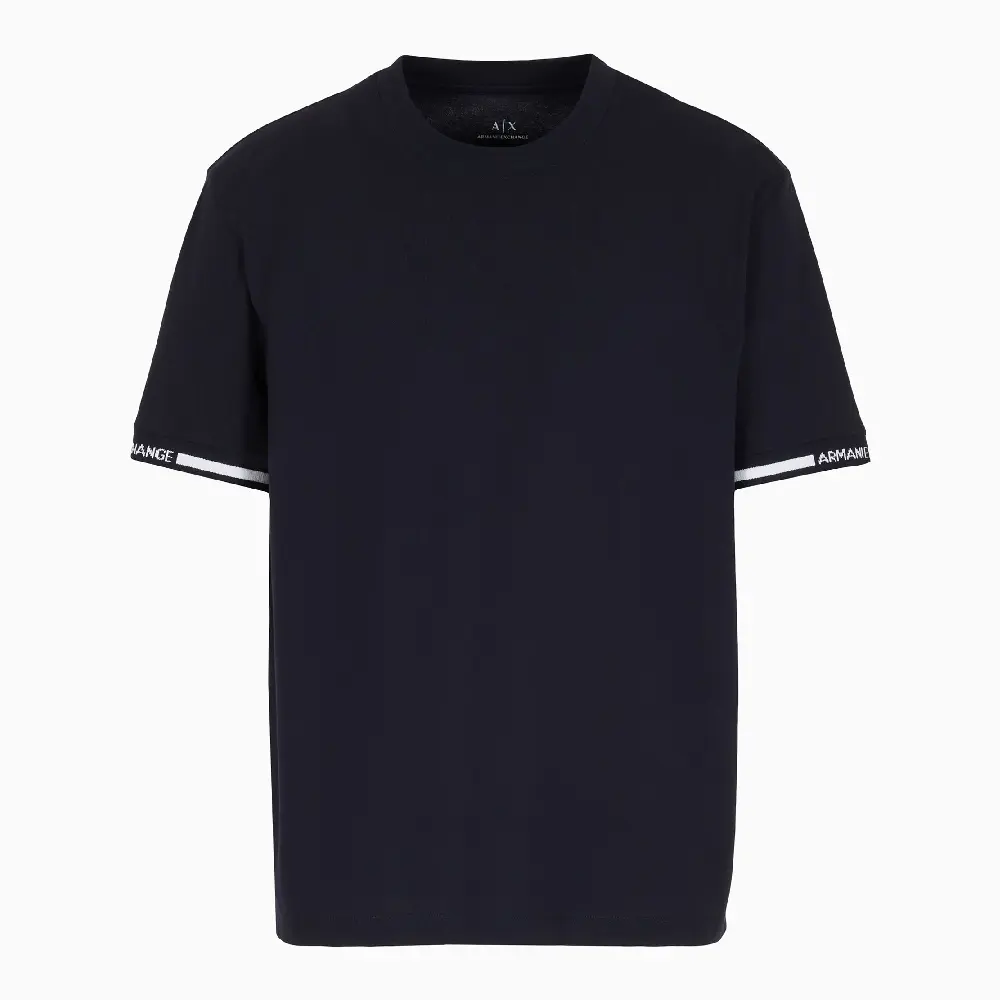 

Футболка Armani Exchange Regular Fit, темно-синий
