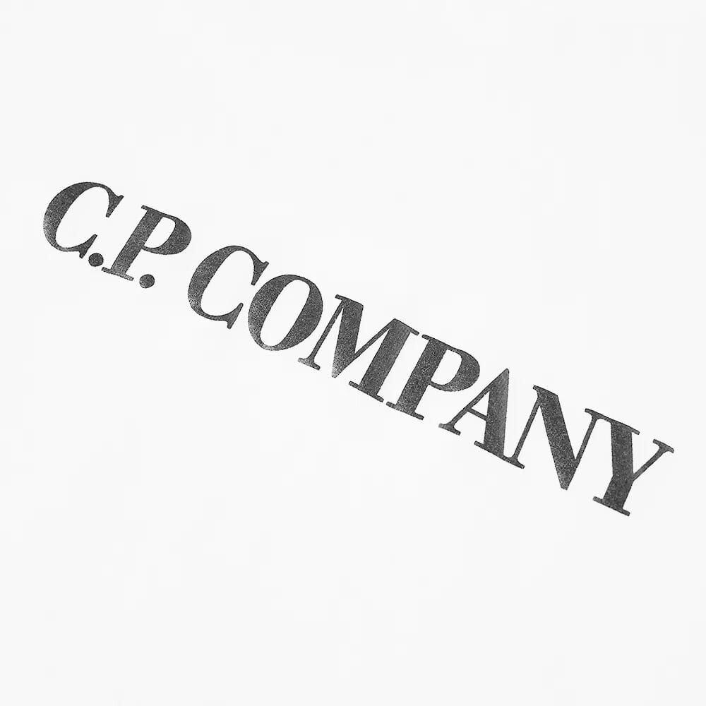 

Футболка с логотипом на спине и принтом по центру C.P. Company Undersixteen
