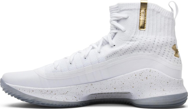 Curry 4 white clearance gold