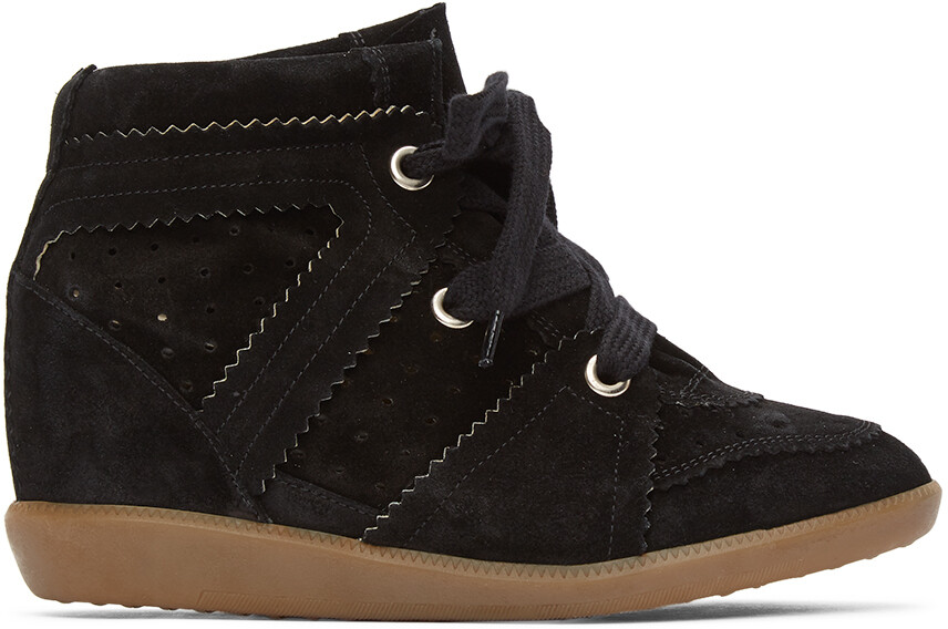 

Черные кроссовки Bobby Isabel Marant