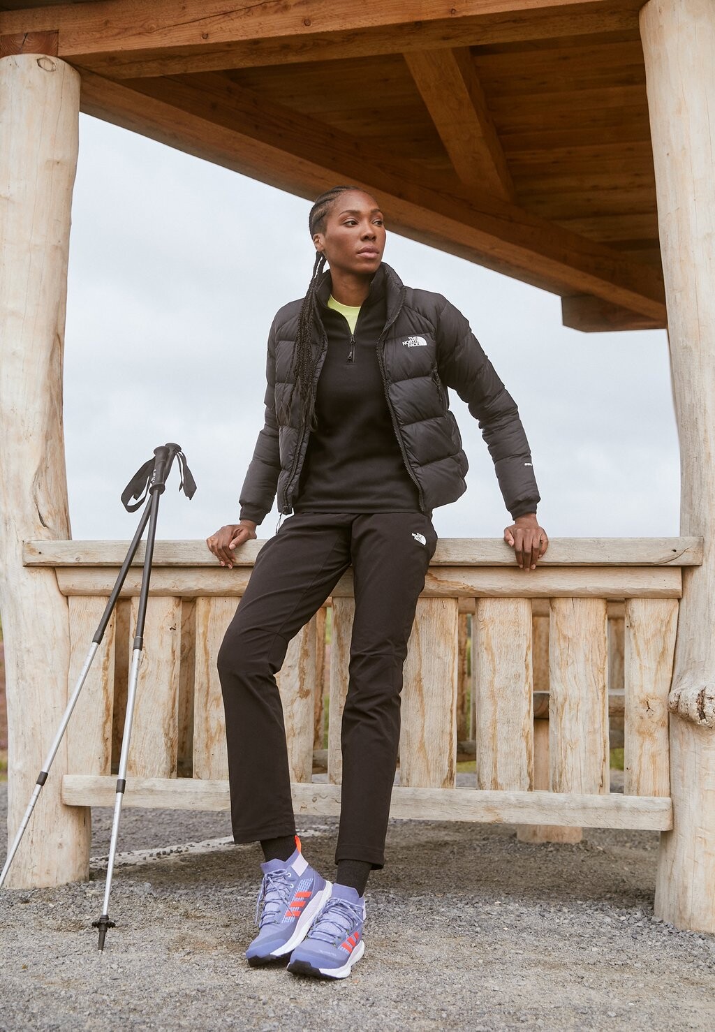 

Пуховик HYALITE JACKET The North Face, черный