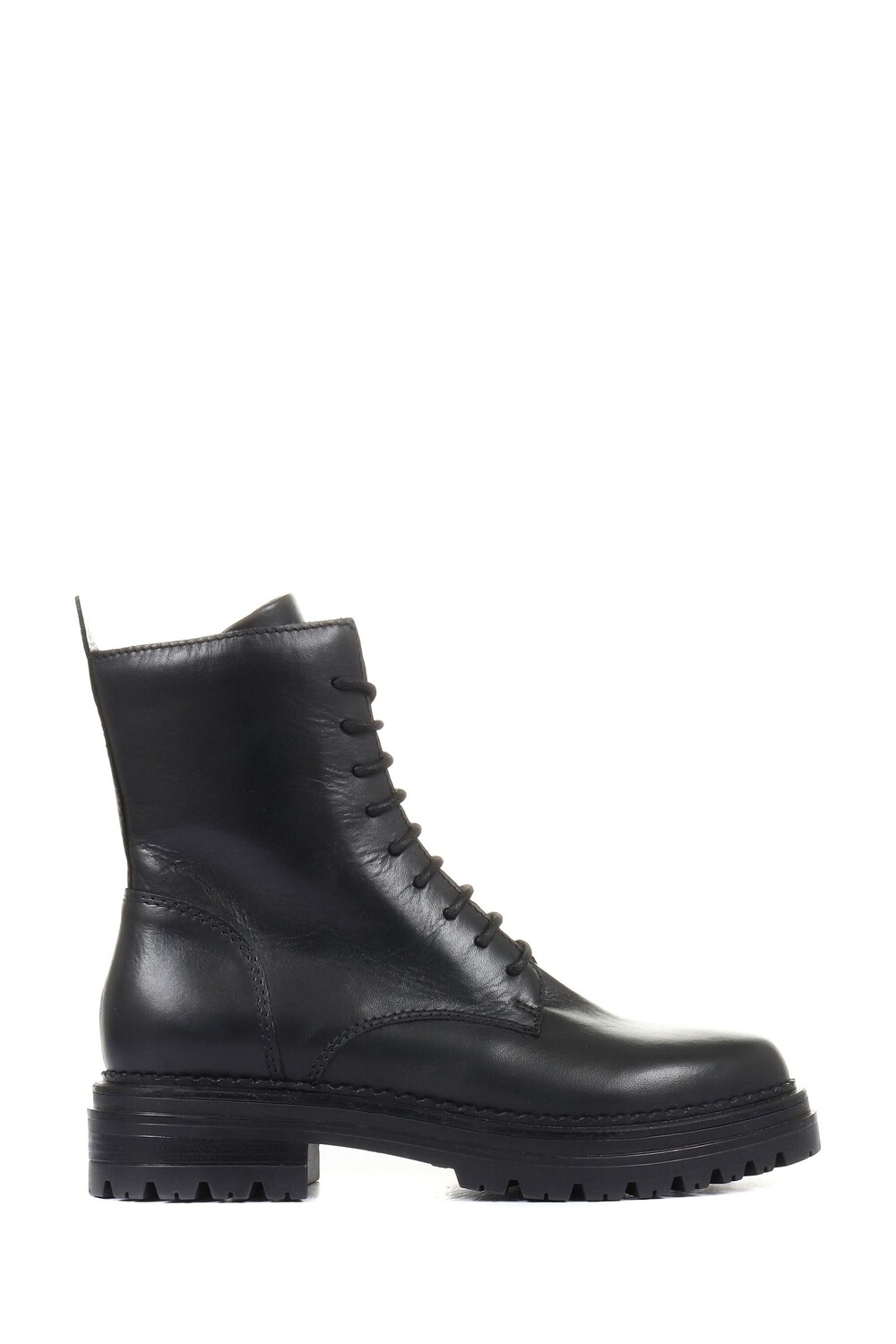 

Черные кожаные мотоциклетные ботинки Paris Jones Bootmaker, черный
