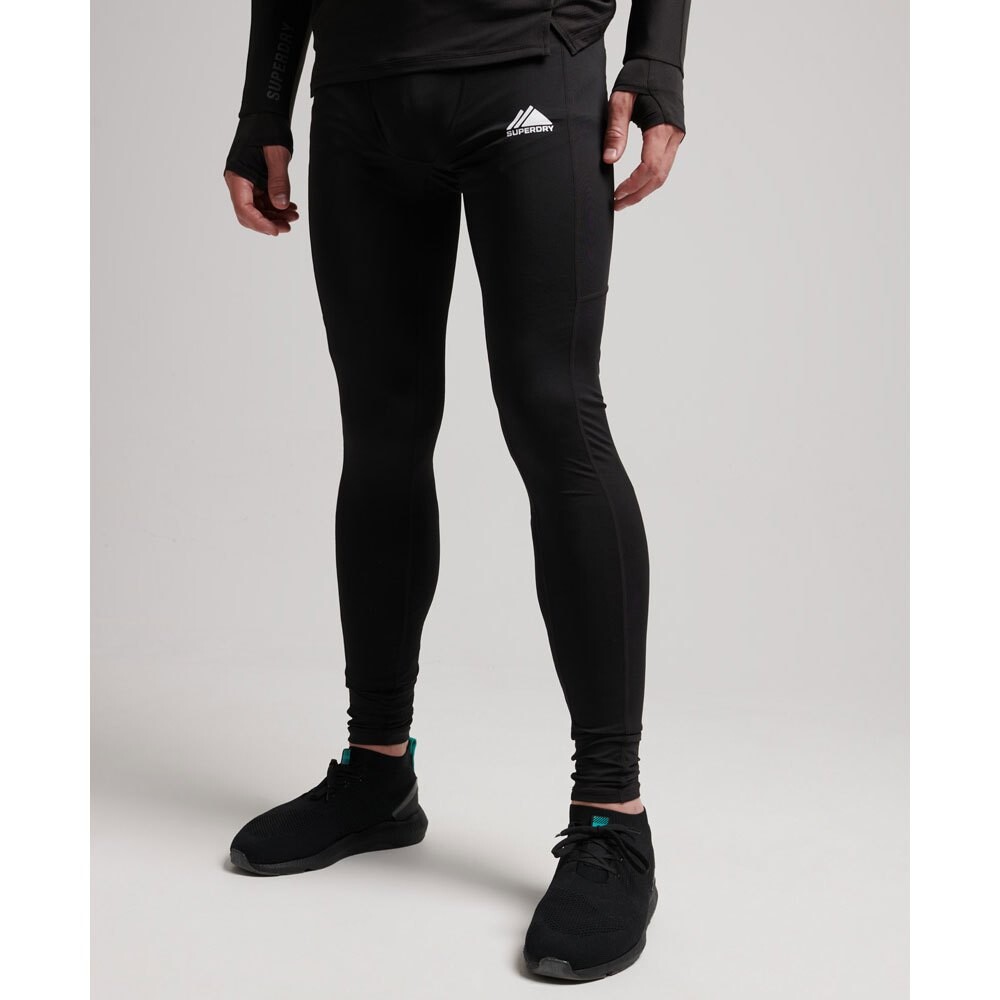

Базовые брюки Superdry Base Layer, черный