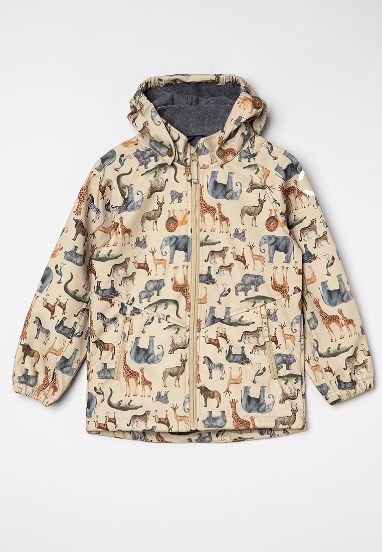 

Куртка Softshell Aop Zoo mikk-line, цвет olive gray