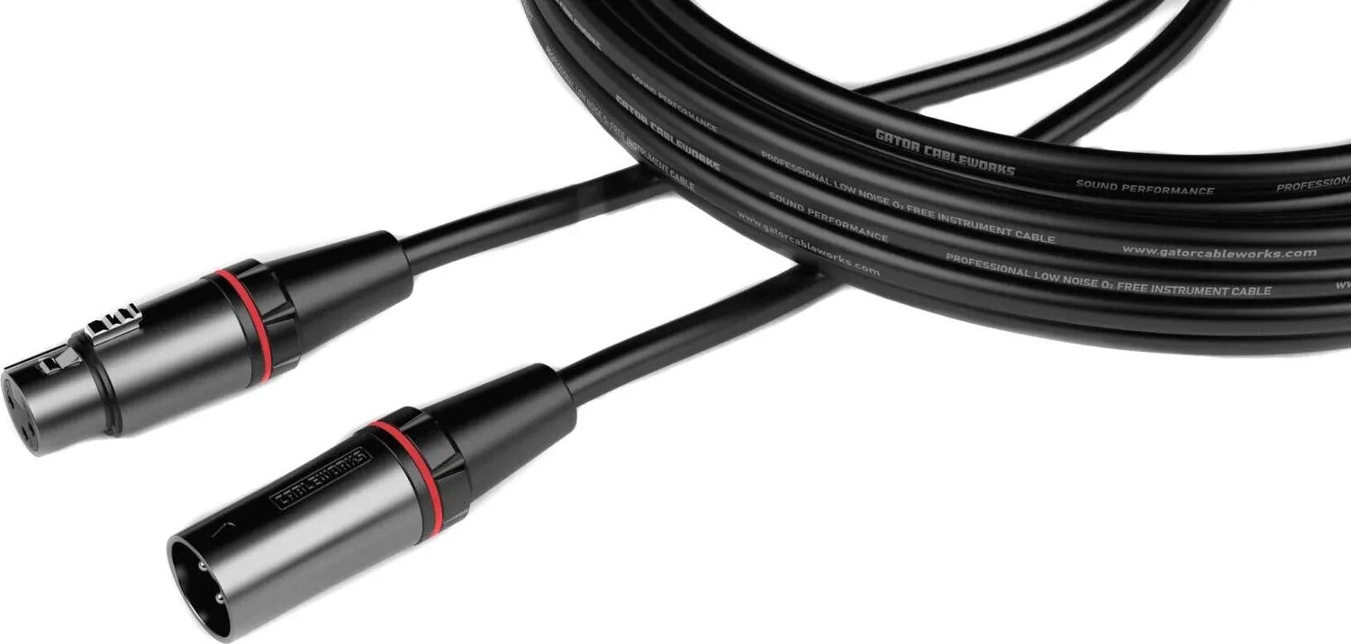 

Новый микрофонный кабель серии Gator Cableworks Headliner — 50 футов