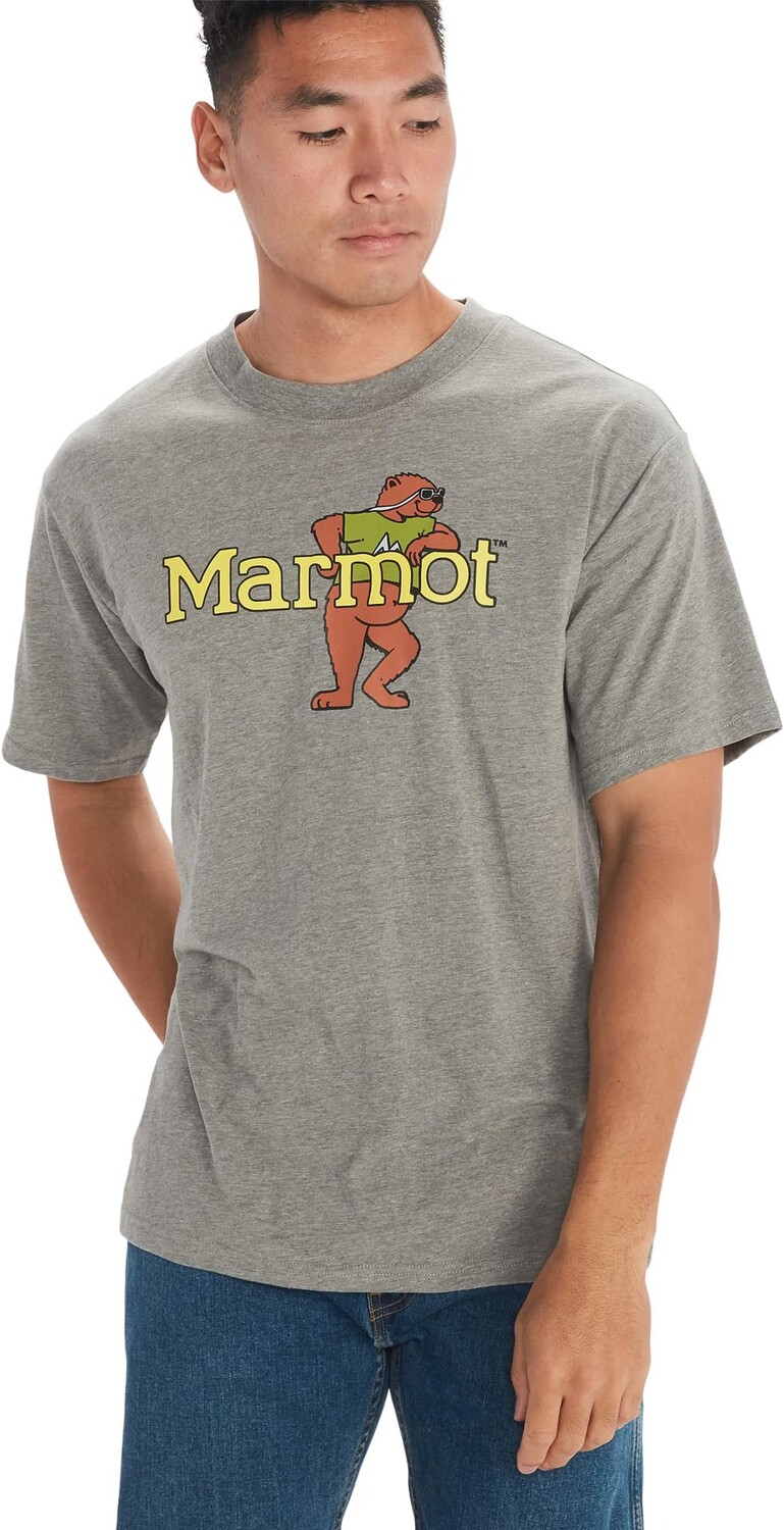 

Футболка Leaning Marty с короткими рукавами Marmot, цвет Charcoal Heather