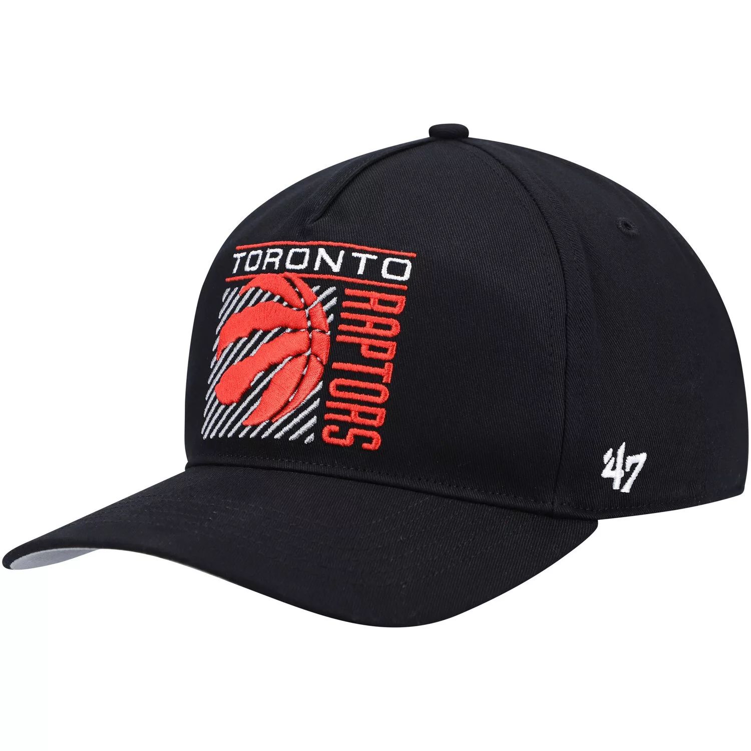 цена Черная мужская кепка Toronto Raptors '47 Reflex Hitch Snapback