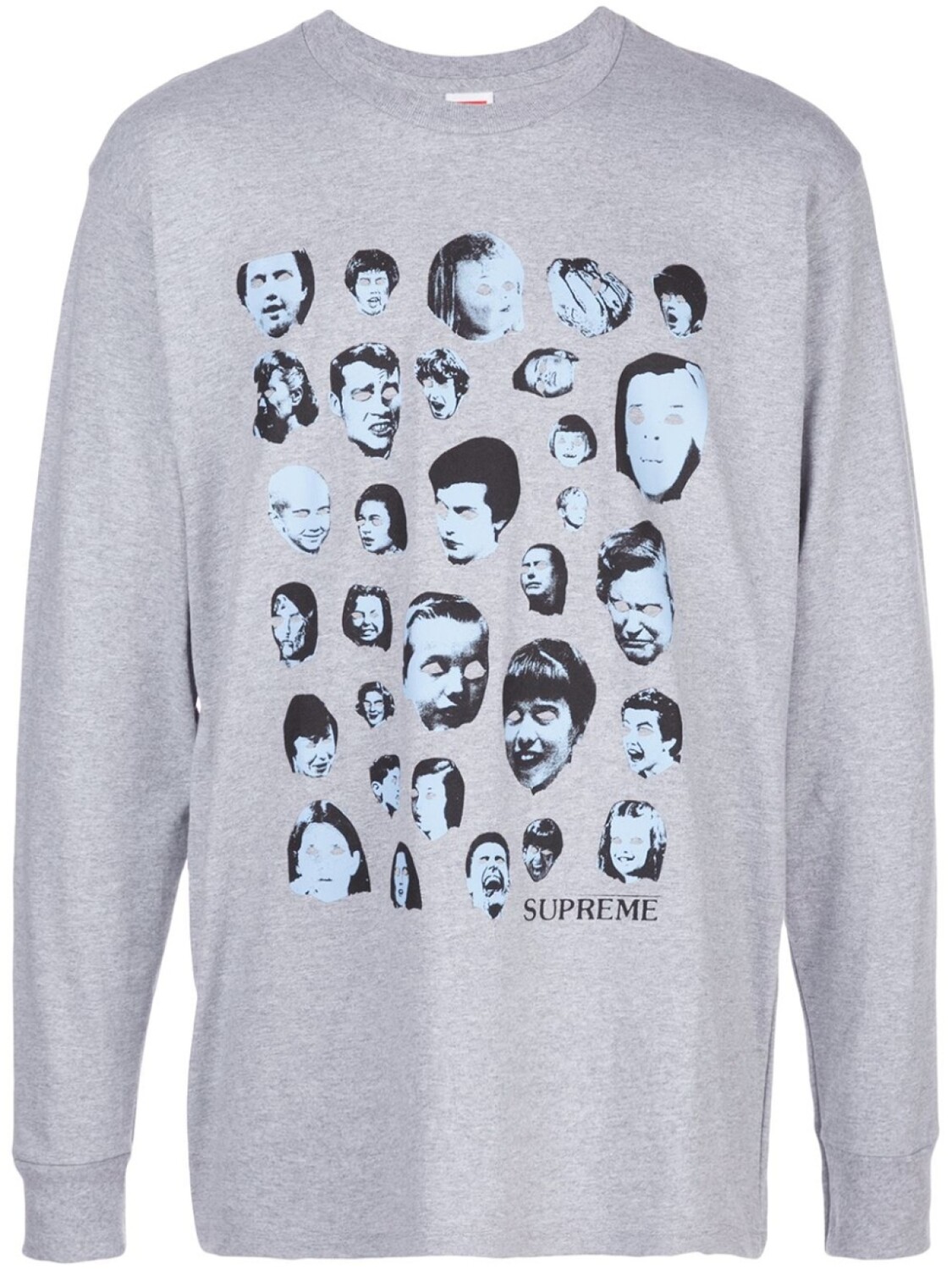 

Supreme футболка с принтом, серый
