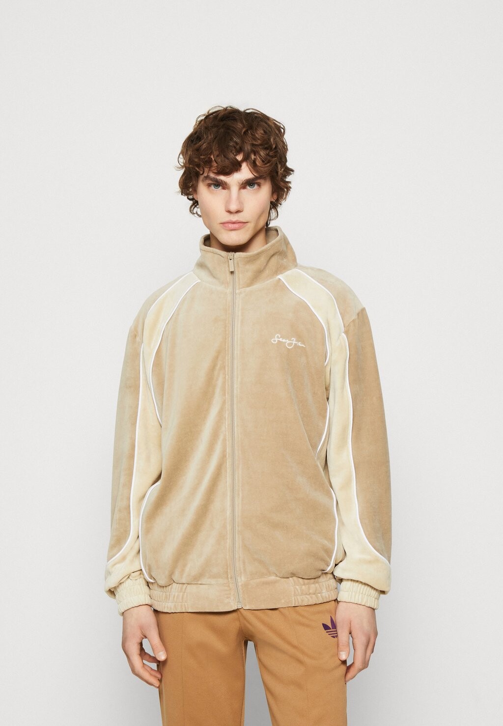 

Спортивная куртка Script Logo Trackjacket Sean John, бежевый