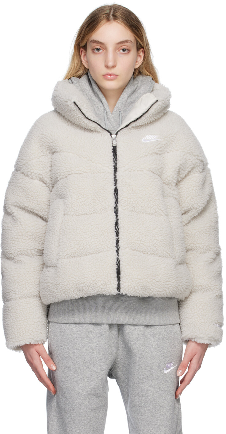 

Белая спортивная куртка Therma-FIT Nike, Белый