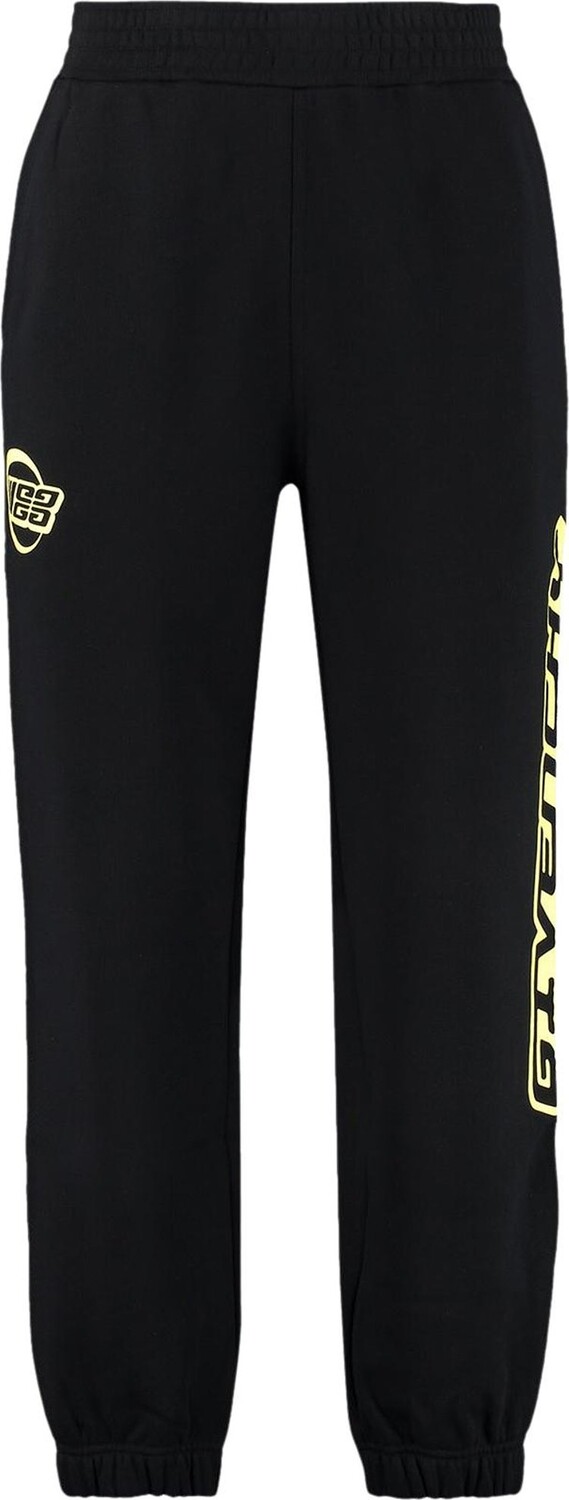 

Брюки для бега Givenchy Slim Fit Print Joggings 'Black', черный
