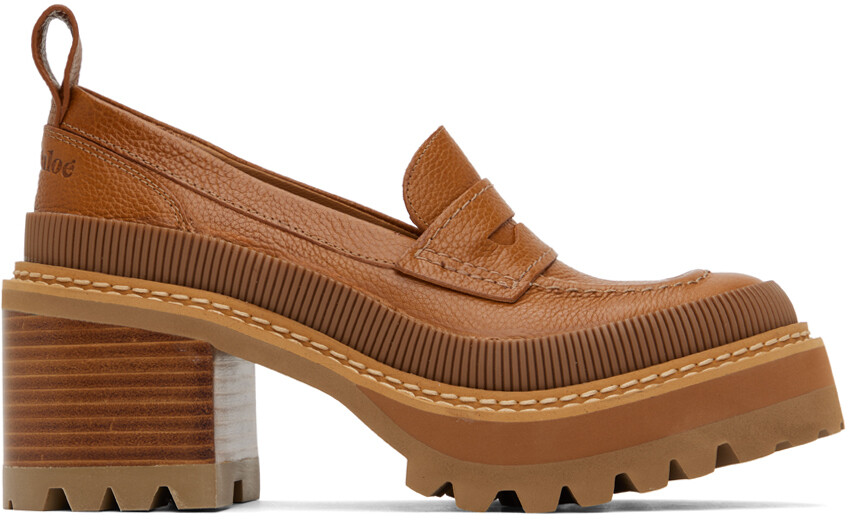 

Лоферы Tan Mahalia See by Chloé