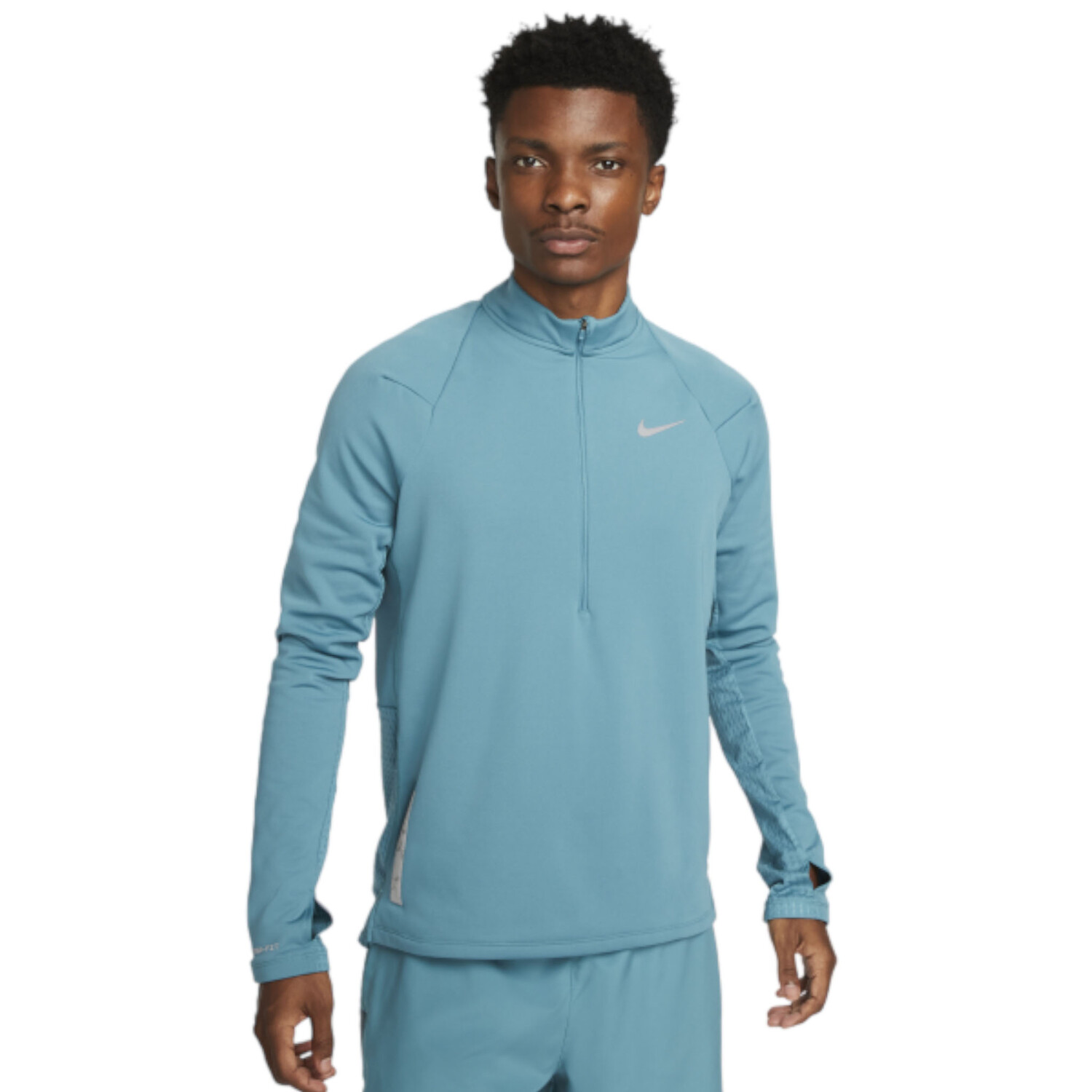 

Лонгслив Nike Therma-fit Run Division Element, голубой
