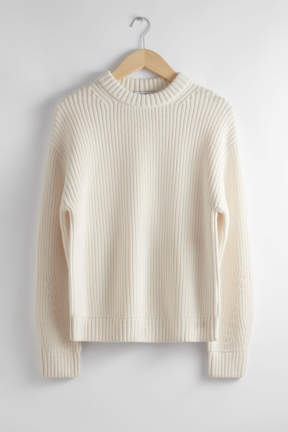 

Свитер & Other Stories Rib Knit, кремовый, Бежевый
