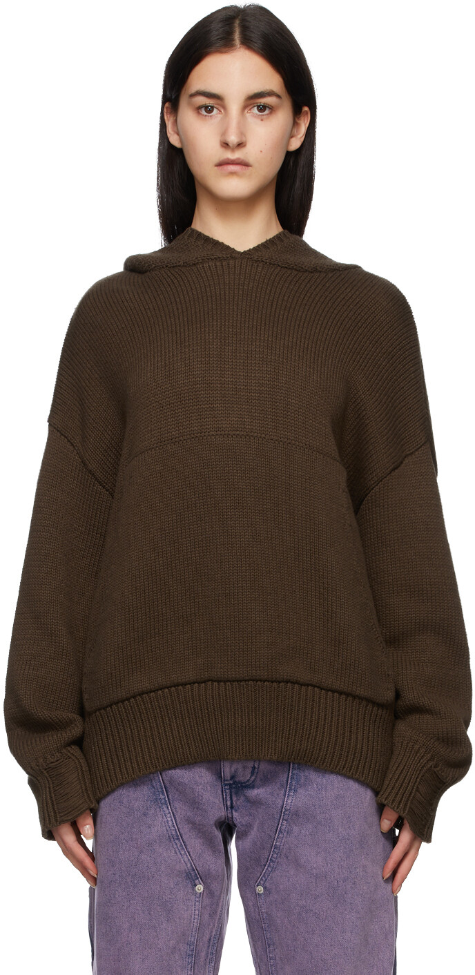 

Коричневый худи Laze Rhude