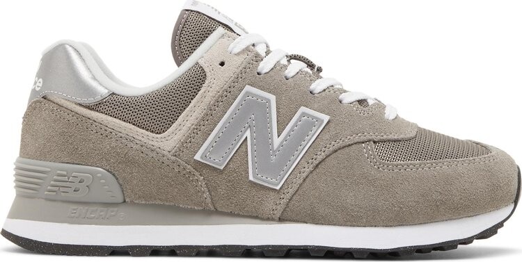 

Кроссовки New Balance Wmns 574 Core Wide 'Grey White', серый