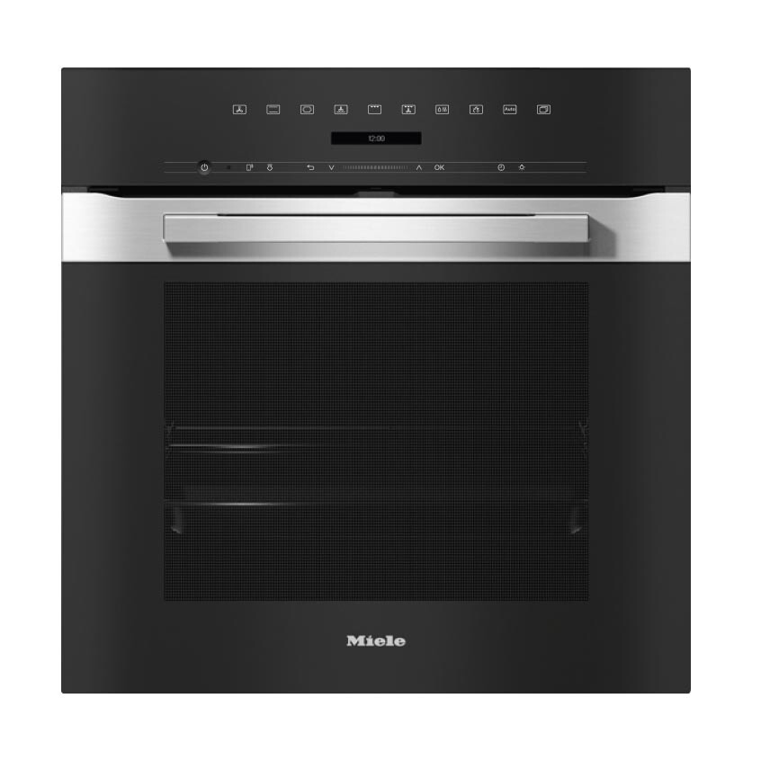 

Духовой шкаф Miele H7264BP CLST, сталь/черный