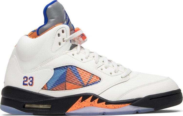 Retro 5 orange and blue on sale