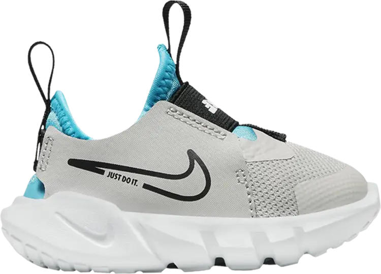

Кроссовки Nike Flex Runner 2 TD 'Light Iron Ore Blue Lightning', серый
