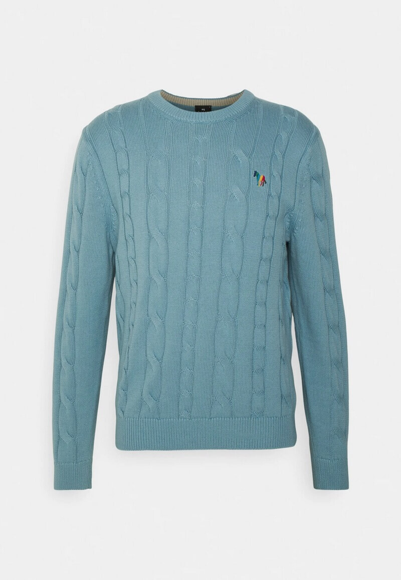 

Свитер PS Paul Smith Crew Neck, светло-синий