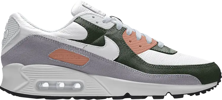 

Кроссовки Nike Air Max 90 By You, серый