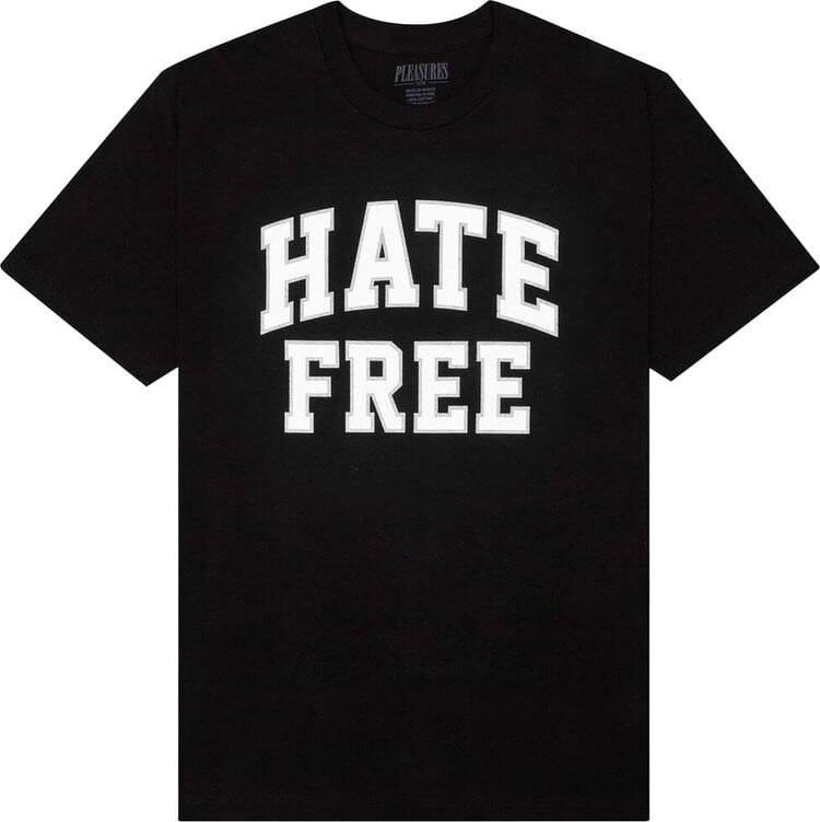 

Футболка Pleasures Hate Free T-Shirt 'Black', черный