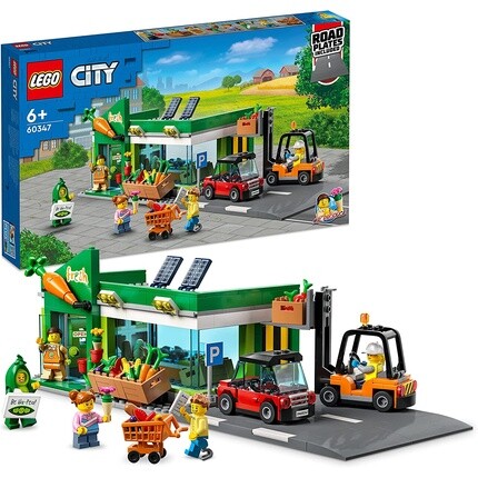 

Конструктор Lego 60347 ​​City продуктовый магазин