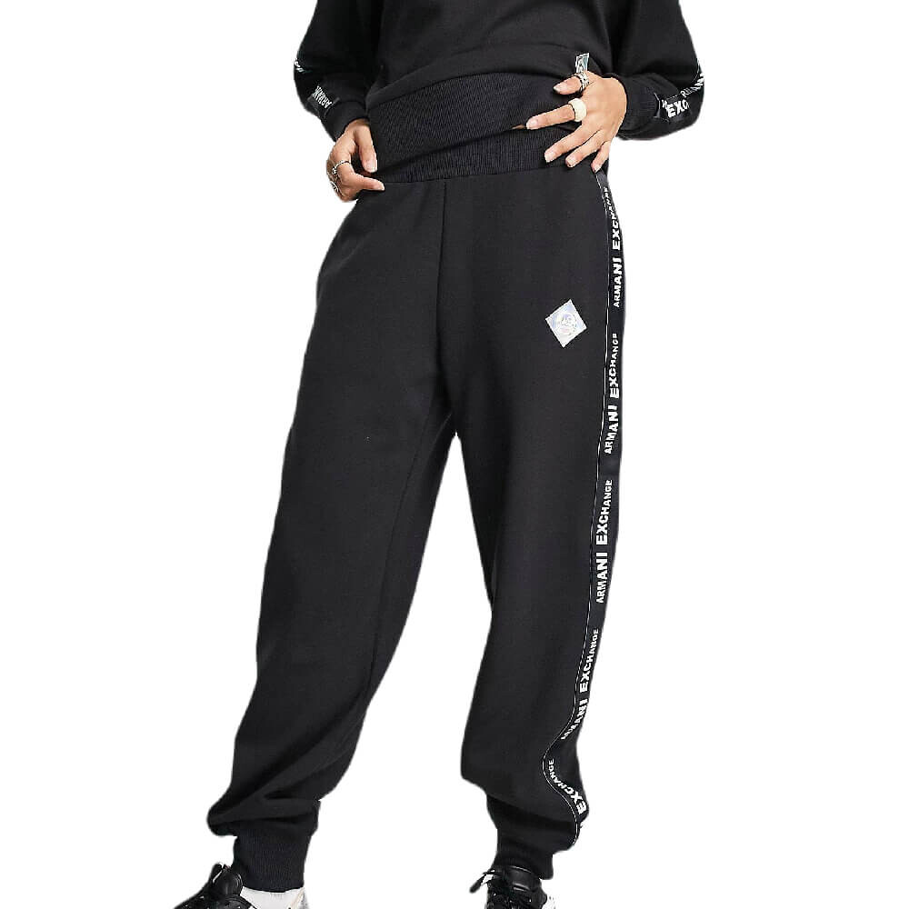 

Спортивные брюки Armani Exchange Taped, черный