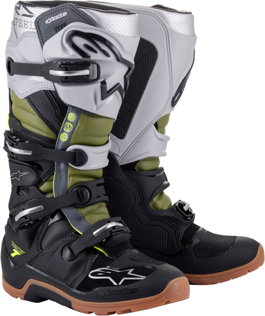 

Alpinestars Tech 7 Enduro Мотоциклетные ботинки, черный/серебристый