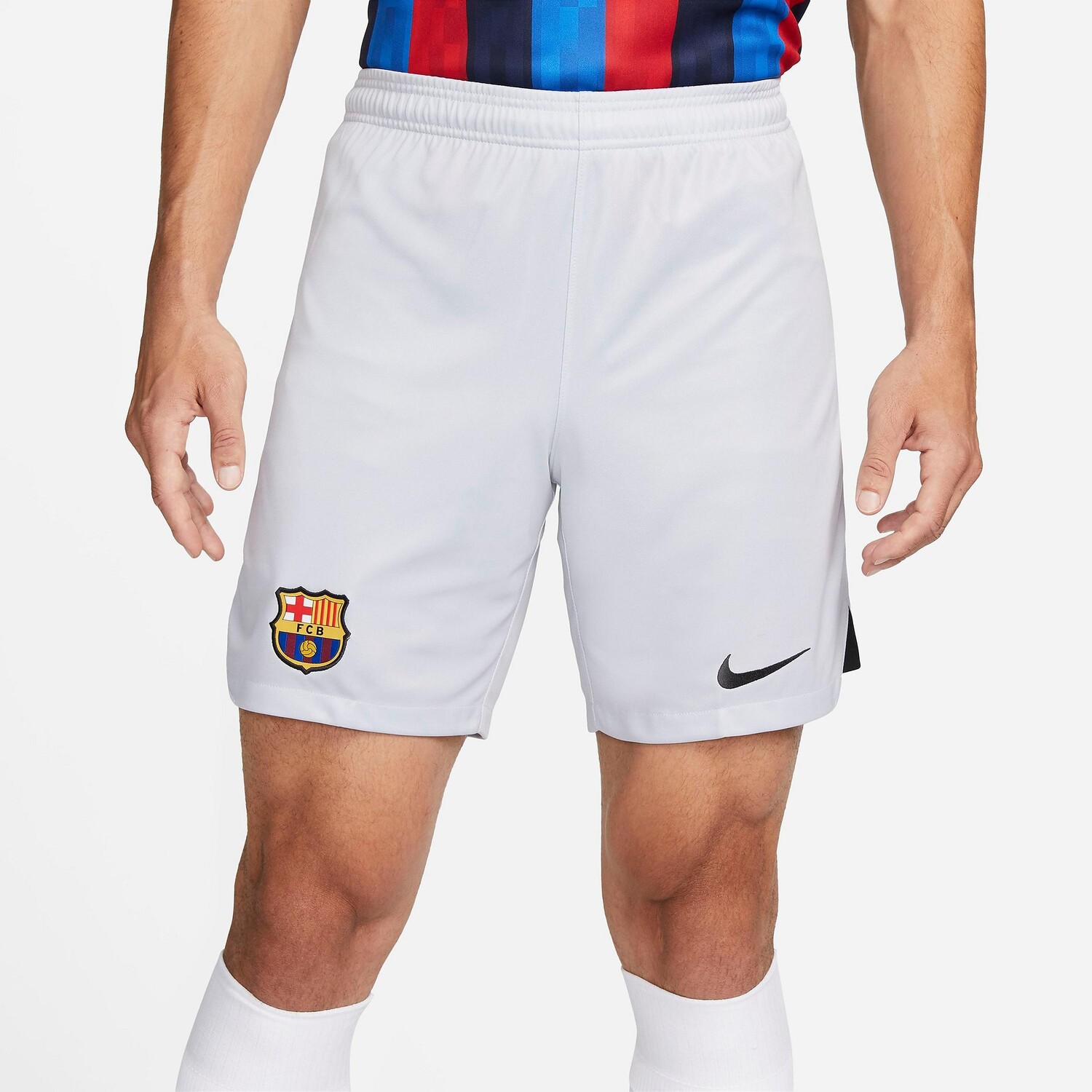 

Мужские футбольные шорты Nike FC Barcelona Dri-FIT Stadium Third, серый
