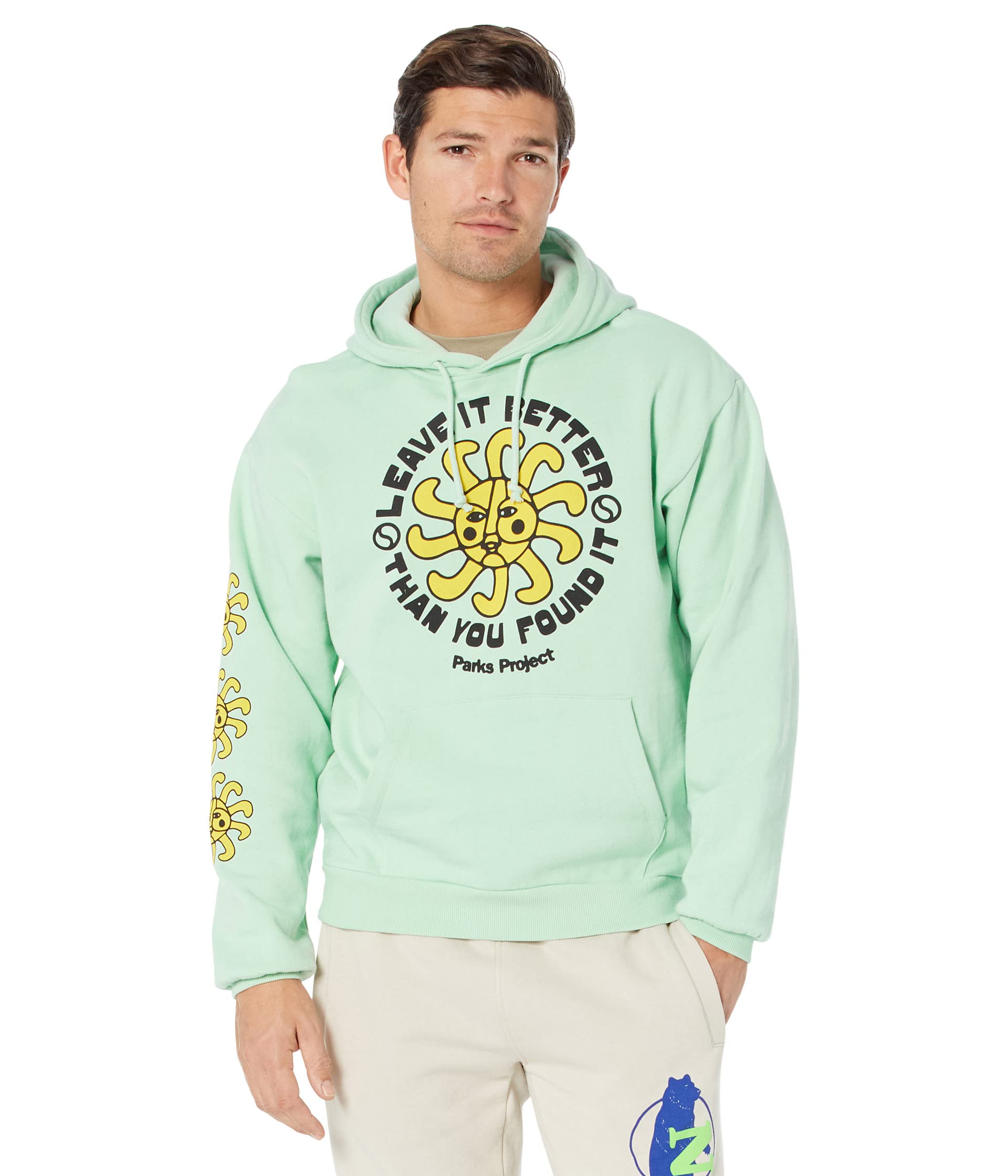 худи parks project parks fill in hoodie коричневый Худи Parks Project, Fun Suns Hoodie