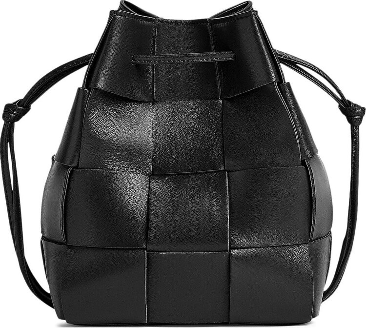 

Сумка Bottega Veneta Bucket Bag Black, черный