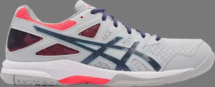 

Кроссовки gel task 2 'glacier grey sunrise red' Asics, серый