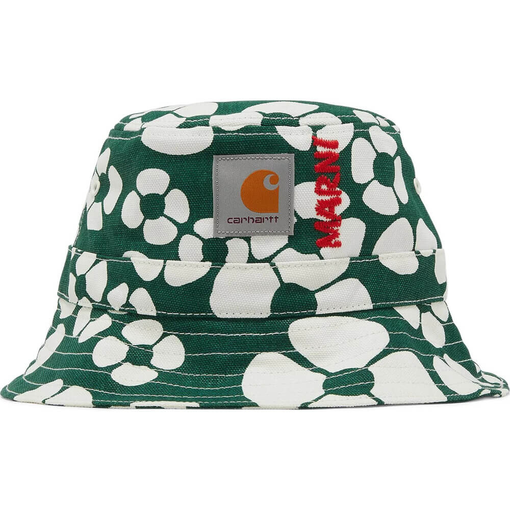 

Панама Marni x Carhartt Wip, зеленый