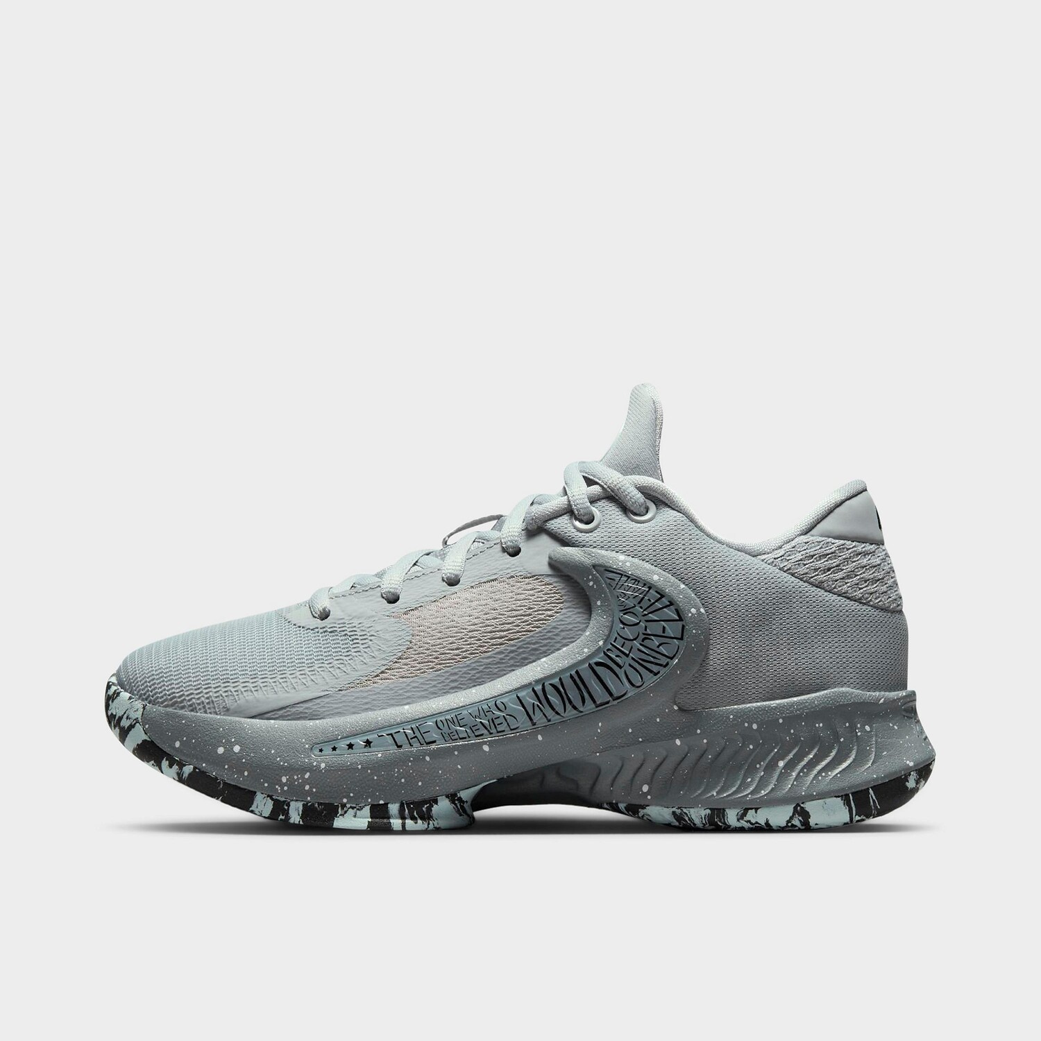 

Баскетбольные кроссовки Nike Freak 4 для больших детей, серый