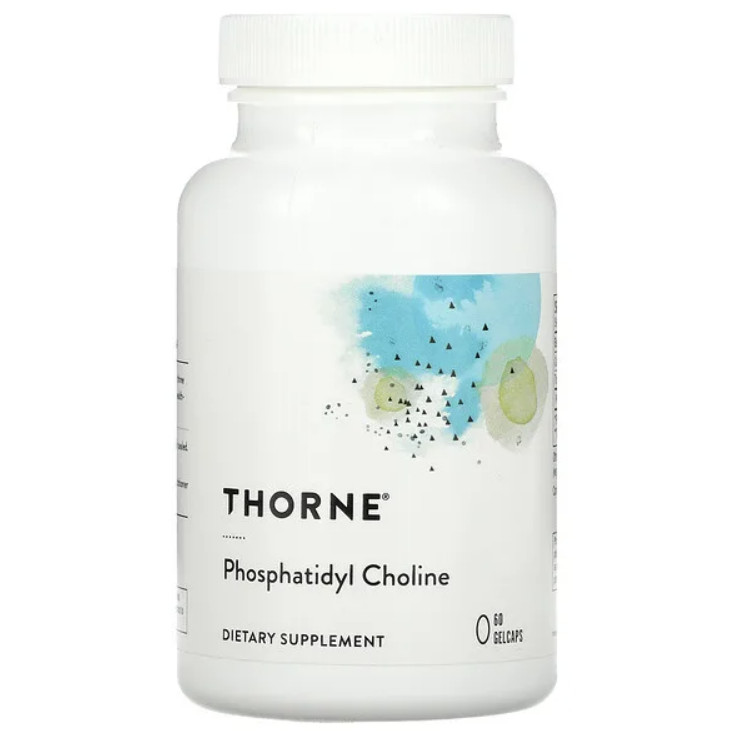 Фосфатидилхолин Thorne Research, 60 капсул thorne research resveracel 60 капсул