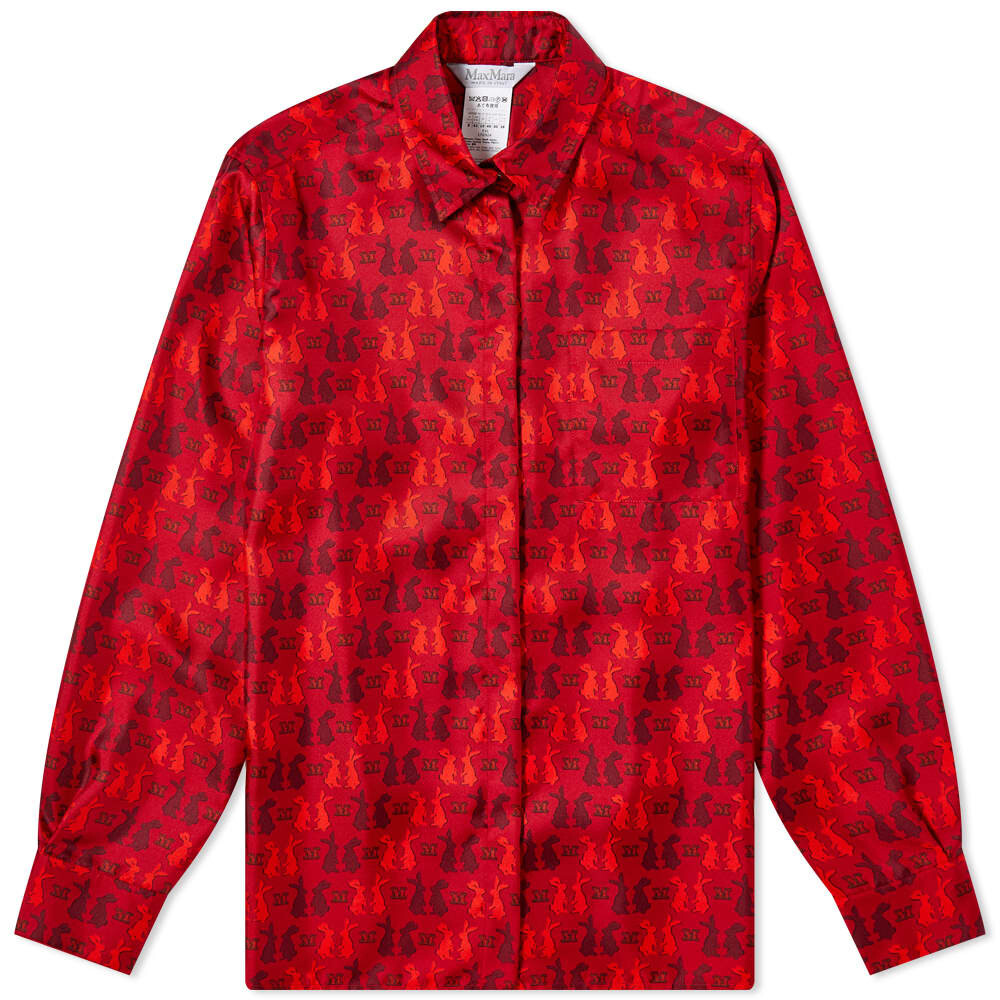 

Рубашка Max Mara London Rabbit Silk Shirt