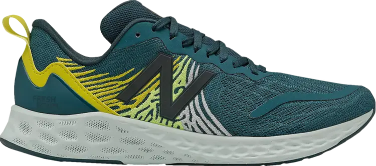 

Кроссовки New Balance Fresh Foam Tempo 'Teal Sulpher Yellow', бирюзовый