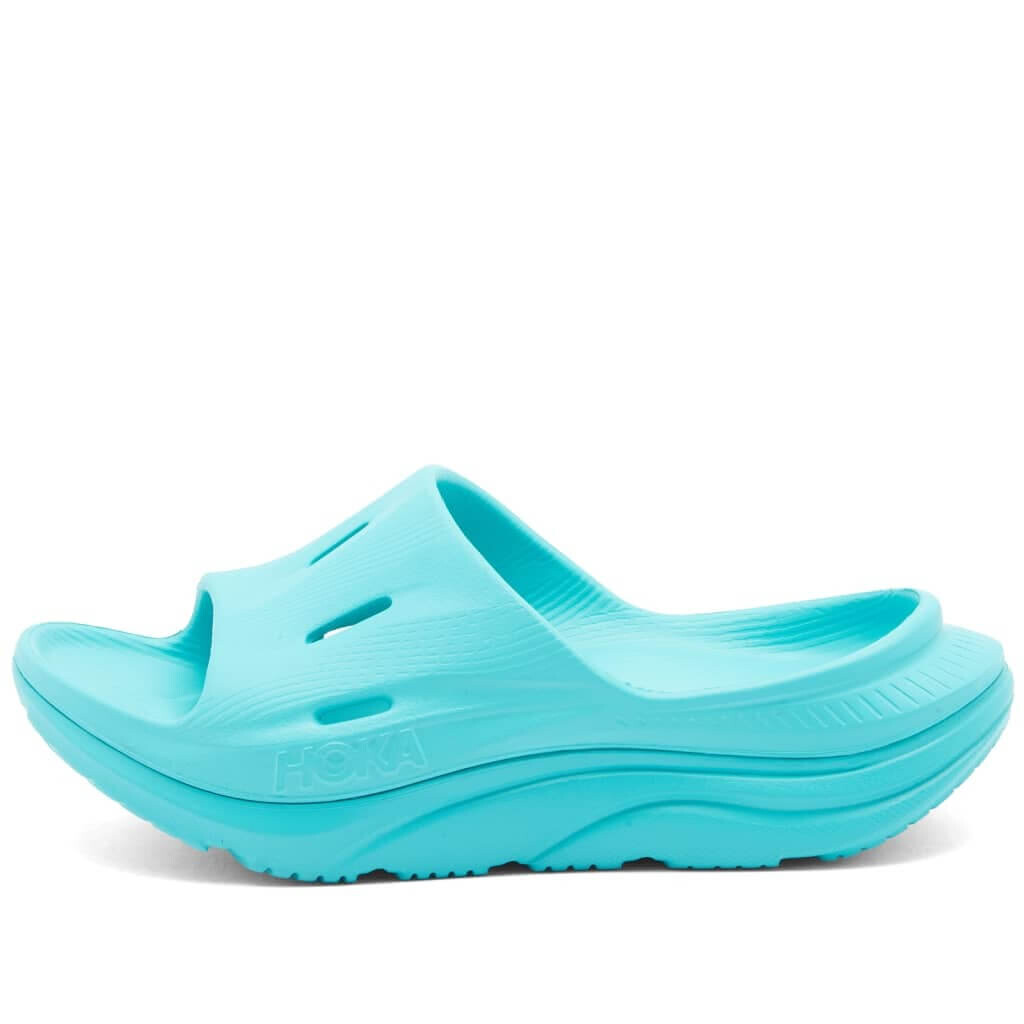 Шлепанцы Hoka One One Ora Recovery Slide 3, бирюзовый