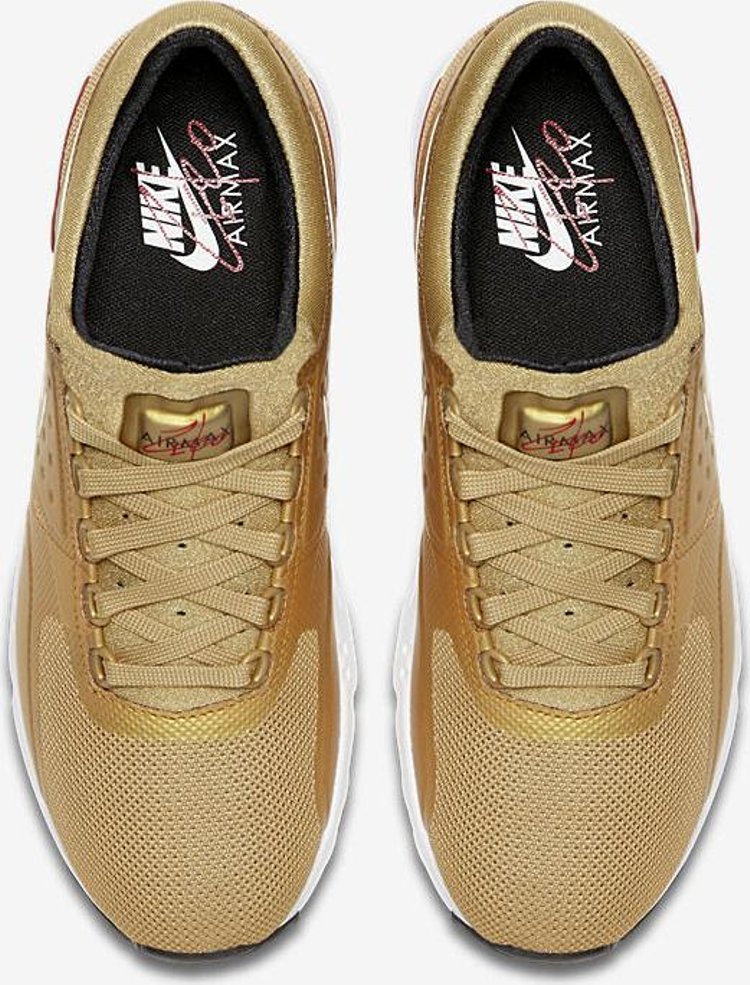 Air max zero metallic gold hotsell