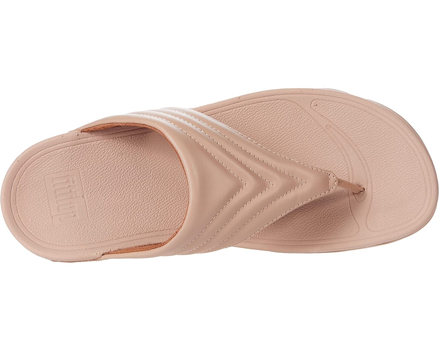 

Сандалии Walkstar Leather Toe-Post Sandals FitFlop, бежевый