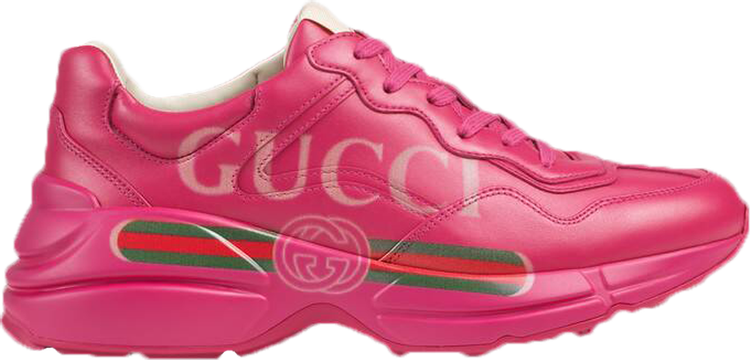 Кроссовки Gucci Wmns Rhyton Pink, розовый - фото